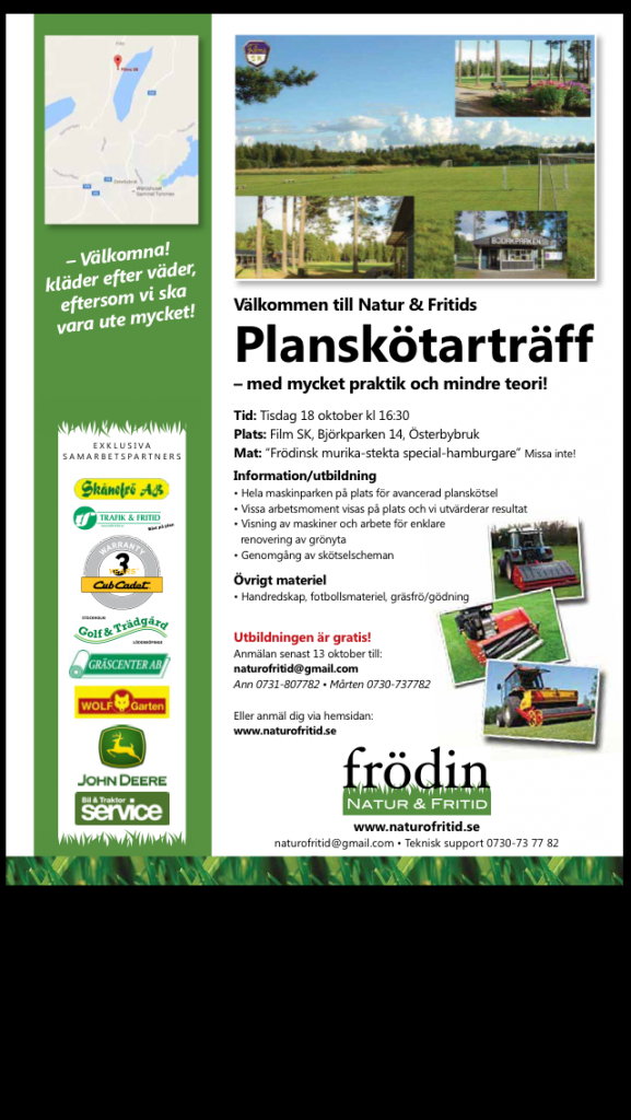 gräsfrö Skånefrö gräsmatta Uppsala gödning